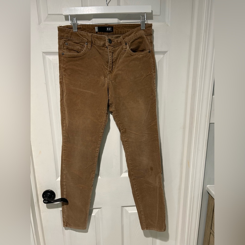 Kut from the Kloth Tan Corduroy Pants